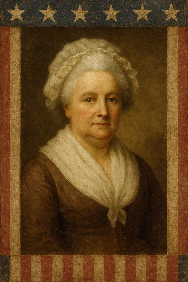 Martha Washington Nurse Independence Day